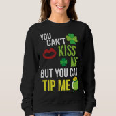 Sweatshirt Bartender St Patricks Day Waitress Waiter Server (Devant)