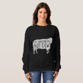 Sweatshirt Bartender Tip Bartender Non Serveur Vaches (Devant entier)