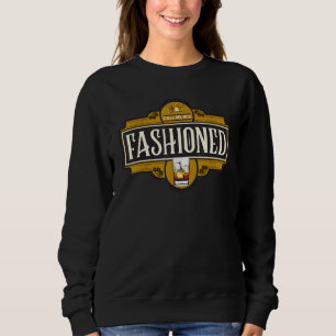 Sweatshirt Bartender Vintage Appelez-moi vieux mode Whisky Dr