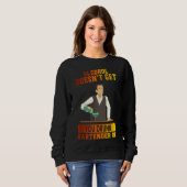 Sweatshirt Bartender Wine Pas Vous Faire Drunk Graphic (Devant entier)