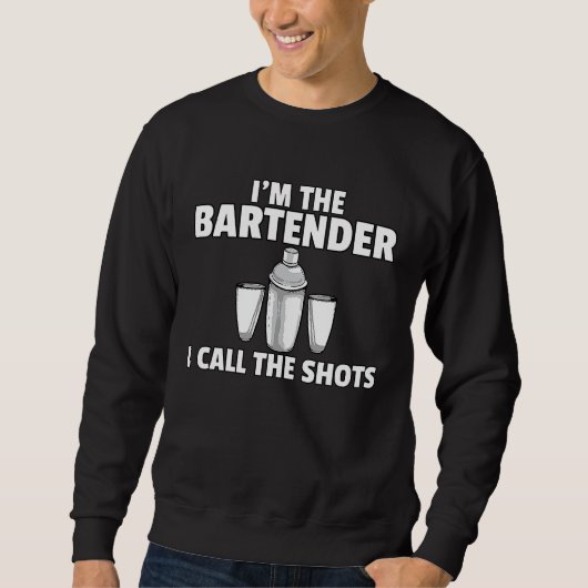Sweatshirt Bartending Bartender (Devant)