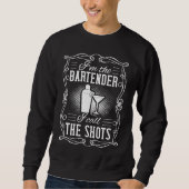 Sweatshirt Bartending Shaker Mixing Cocktail Bartender (Devant)