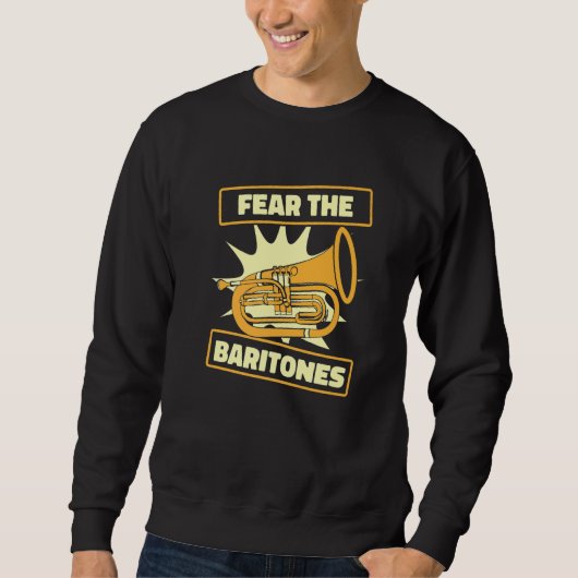 Sweatshirt Baryton basse euphonium (Devant)