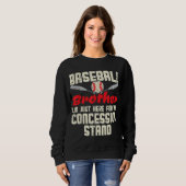 Sweatshirt Base-ball Brother Concession Stand Family Matching (Devant entier)