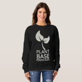 Sweatshirt Base plante Princesse (Devant entier)