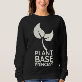 Sweatshirt Base plante Princesse (Devant)