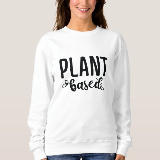 Sweatshirt Basé sur le plante (Devant)