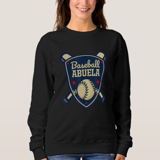Sweatshirt Baseball Abuela Matching Family Baseball Player (Devant)