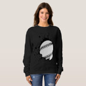 Sweatshirt Baseball breakthrough for baseball players (Devant entier)