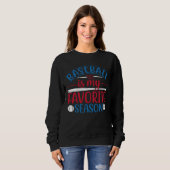 Sweatshirt Baseball Is My Favorite Season Baseball Player Coa (Devant entier)