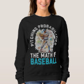 Sweatshirt Baseball Math Teacher Mathematician Sport Baseball (Devant)