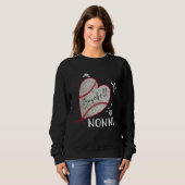 Sweatshirt Baseball Nonni Family Matching Players Team Nonni (Devant entier)