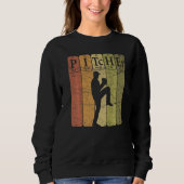 Sweatshirt Baseball Periodic Table Elements Nerd Baseball Pit (Devant)