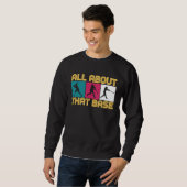 Sweatshirt Baseball quote for baseball players (Devant entier)
