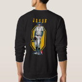Sweatshirt Baseball Stars & Stripes (mode D.) | Hommes (Dos)