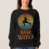 Sweatshirt Basic Witch Halloween Womens Halloween Costume (Devant)