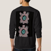 Sweatshirt Basique Abstrait Urbain (Dos)