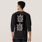 Sweatshirt Basique Abstrait Urbain (Dos entier)