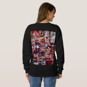 Sweatshirt Basique – Pouls Fragmenté (Dos entier)