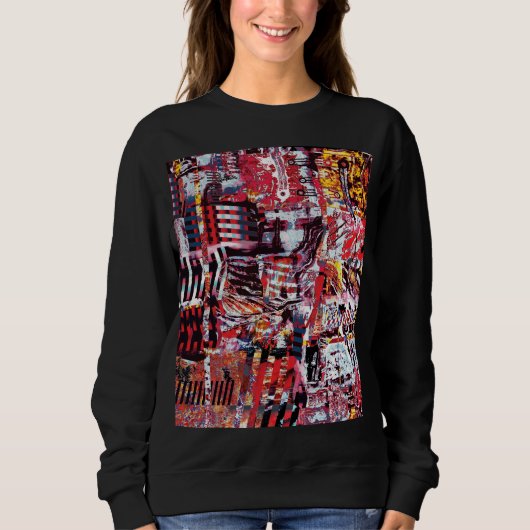 Sweatshirt Basique – Pouls Fragmenté (Devant)