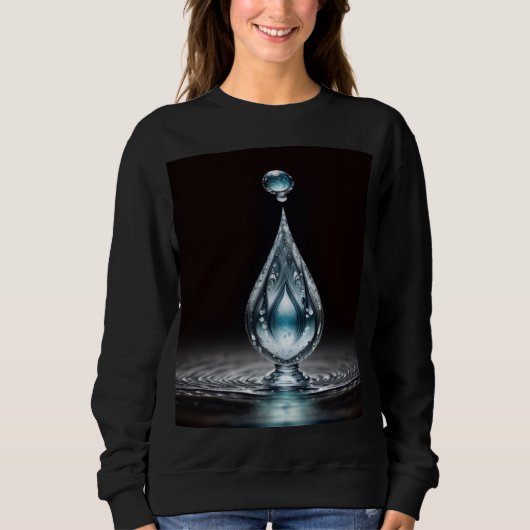 Sweatshirt basique pour femme (Devant)