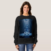 Sweatshirt basique pour femme (Devant entier)
