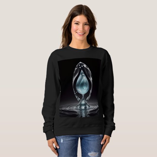 Sweatshirt basique pour femmes (Devant entier)