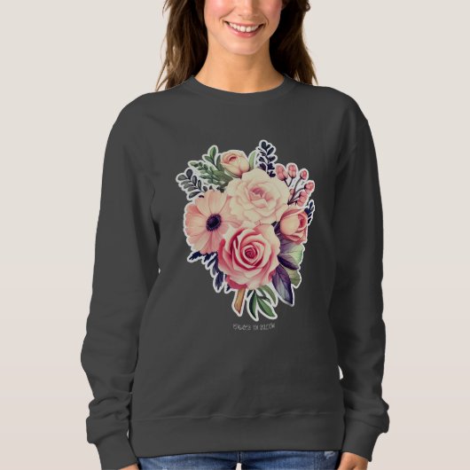 Sweatshirt basique pour femmes (Devant)