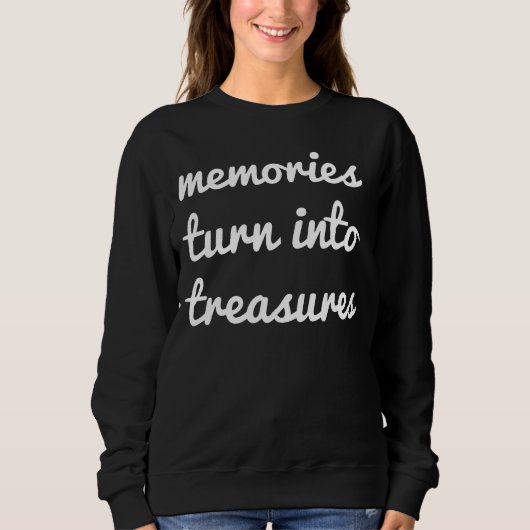Sweatshirt basique pour femmes Souvenirs (Devant)