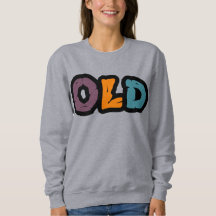 Sweatshirt basique pour femmes VIEILLES