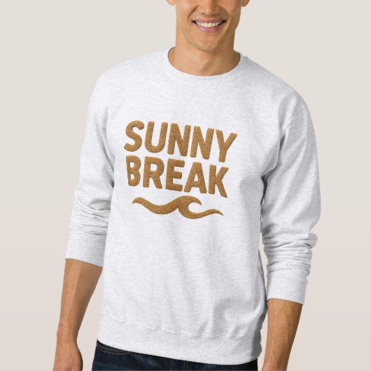 Sweatshirt basique pour hommes (Devant)