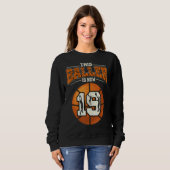Sweatshirt Basket-ball 19e anniversaire fille Boy Bball 19 an (Devant entier)