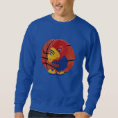 Sweatshirt Basket-ball ancien de Jayhawk (Devant)