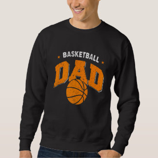 Sweatshirt Basket-ball Papa Great Us Basketball Sports Fier F