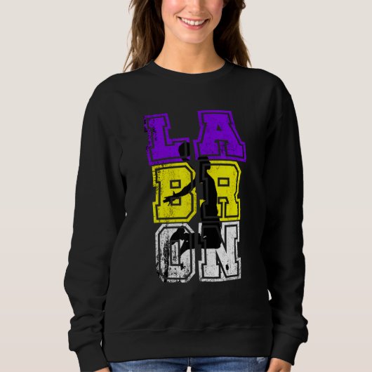 Sweatshirt Basket de Los Angeles (Devant)