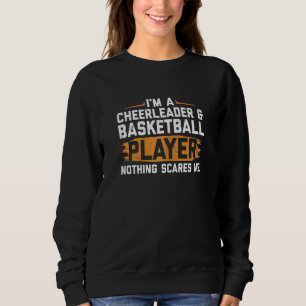 Sweatshirt Basketball Cheer Graphic Femmes Pom-pom girl