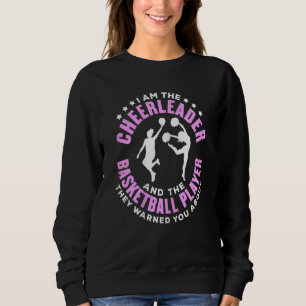 Sweatshirt Basketball Cheer Graphic Femmes Pom-pom girl