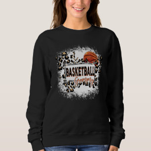 Sweatshirt Basketball Grammy léopard Jeu de basketball blanch