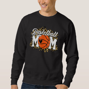 Sweatshirt Basketball Maman Basketball Jeu Vibes Jour Mères D