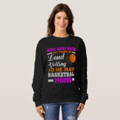 Sweatshirt Basketball Mum  Basketball Mum (Devant entier)