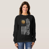 Sweatshirt Basketball Pops American Flag Proud Pops Pères D (Devant entier)