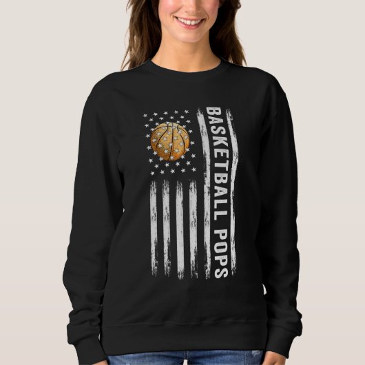 Sweatshirt Basketball Pops American Flag Proud Pops Pères D (Devant)
