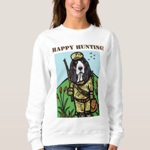 SWEATSHIRT BASSET HORAIRE NOËL