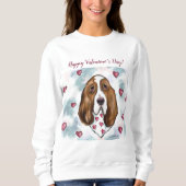 Sweatshirt Basset Hound (Devant)