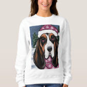 SWEATSHIRT BASSET HOUND (Devant)