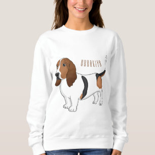 Sweatshirt Basset hound dessin de chien