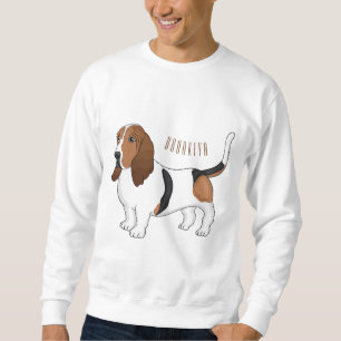 Sweatshirt Basset hound dessin de chien