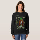 Sweatshirt Basset Hound Irish Pub Basset Hound's Irish Pub (Devant entier)