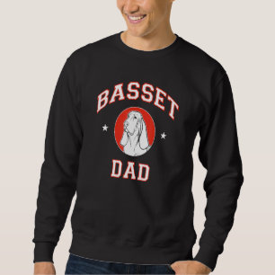 Sweatshirt Basset Hound Papa 1