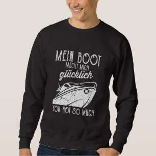 Sweatshirt Bateau à voile Bateau à voile Motif Boa